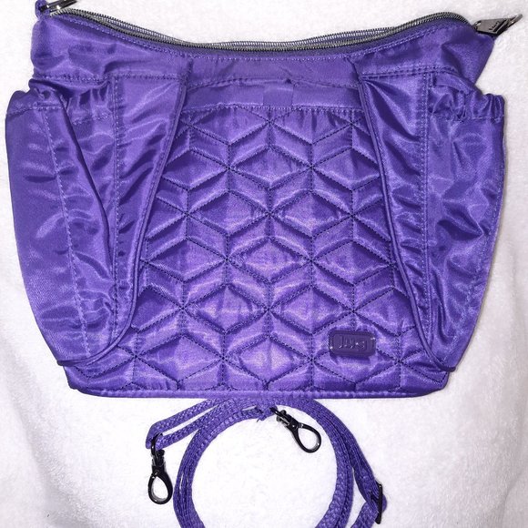 lug Handbags - Lug Concord Purple Shuffle Mini